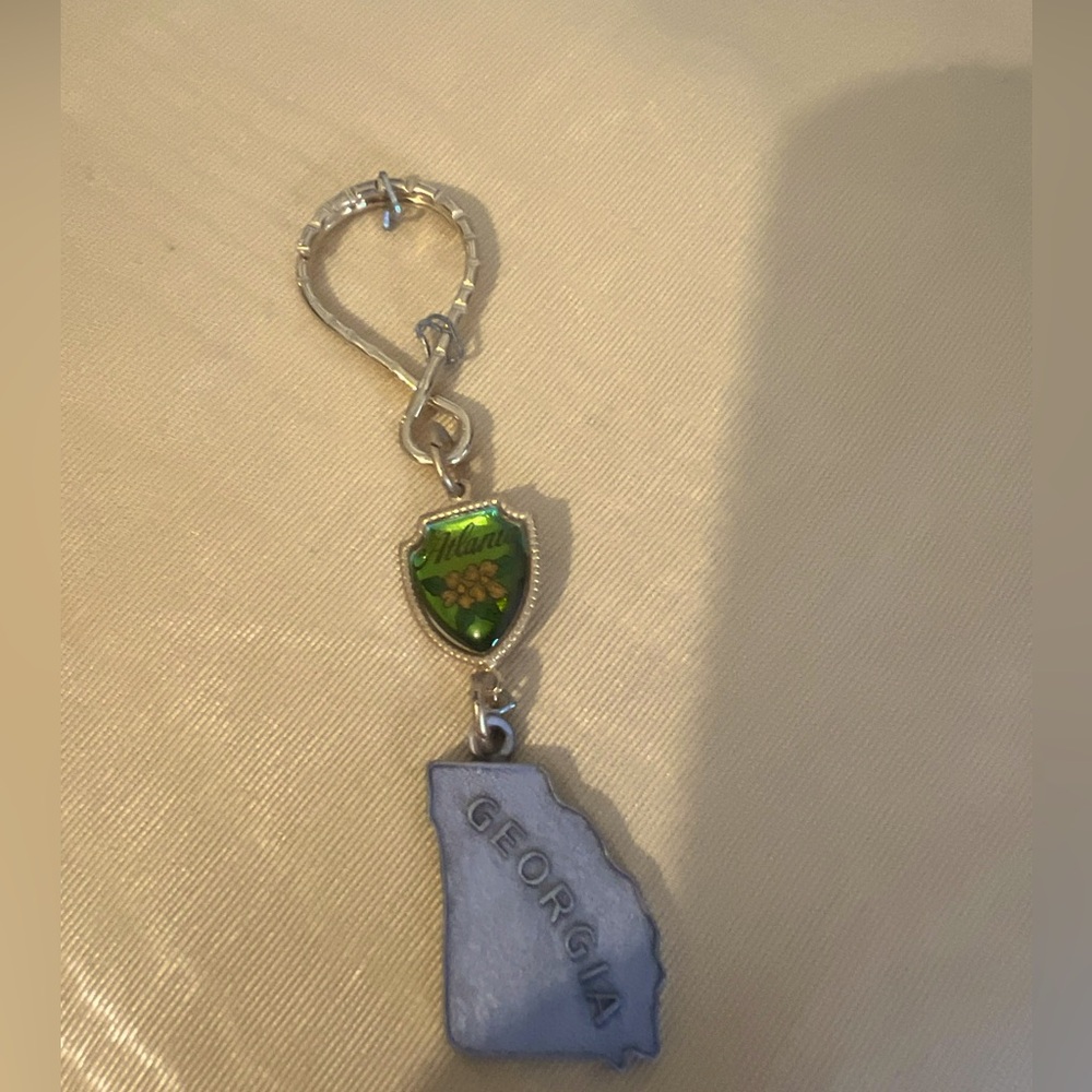 Vintage Atlanta Georgia Keychain From The Past